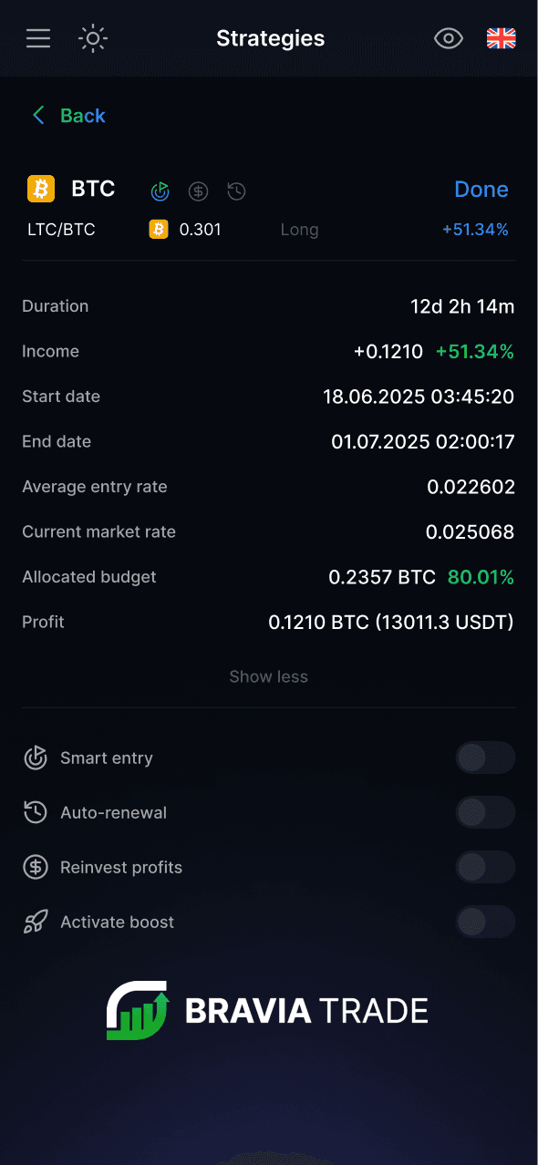 Mobile Trading Platform Screenshot 2